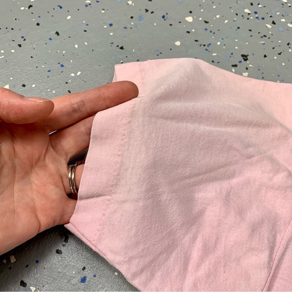 Vintage 1987 Pink Seattle Christian Youth T-Shirt Single Stitch Screen Star S - Picture 8 of 14